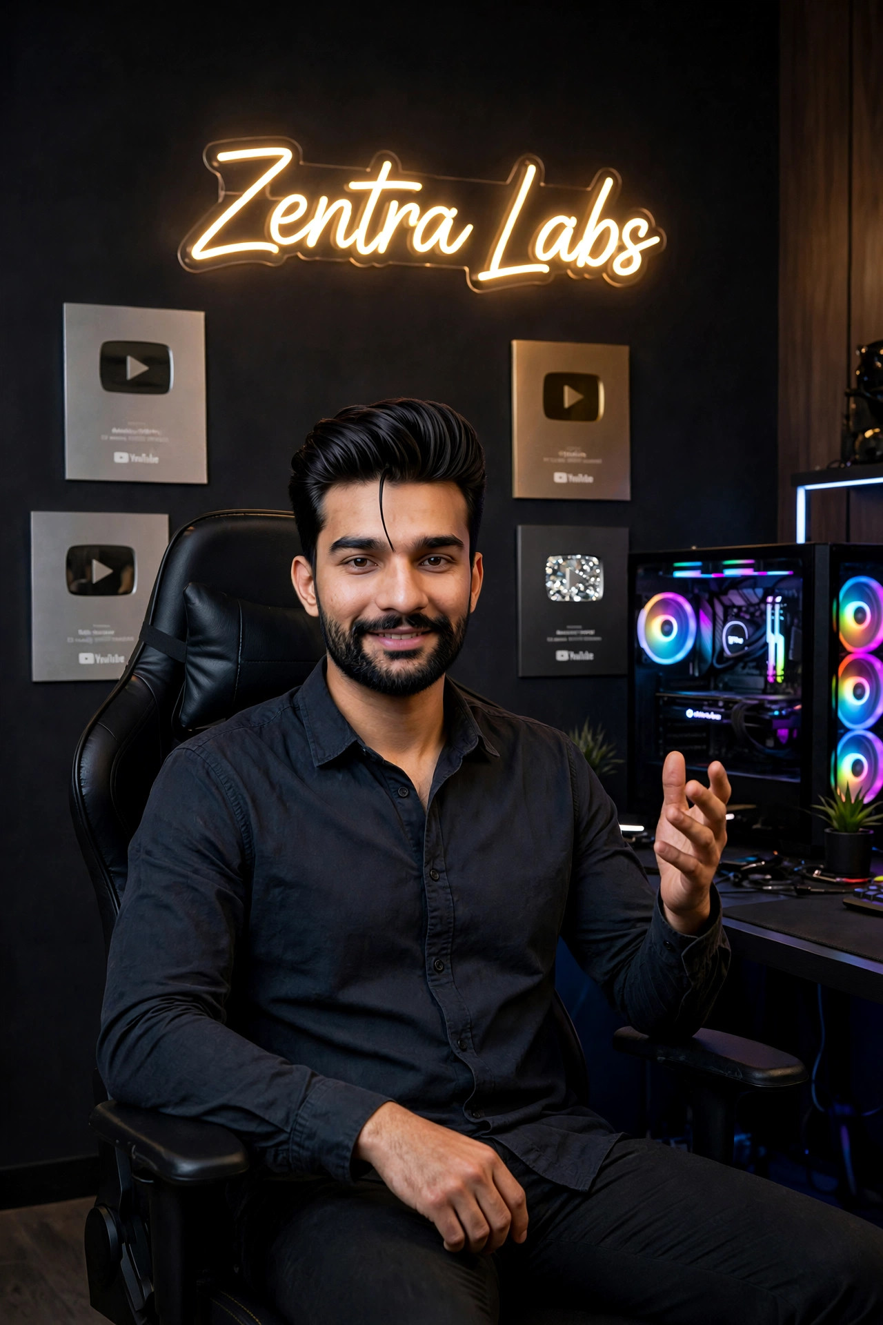 Portrait of Mahammad Adeel Nawaz, Founder and CEO